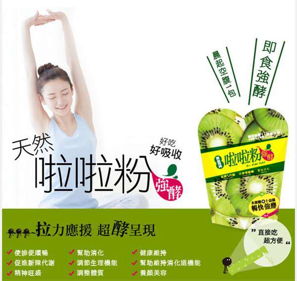 Dr.Kiwi黃金奇異啦啦粉