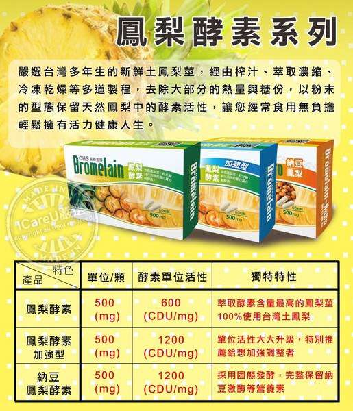 長新生技CHS鳳梨酵素