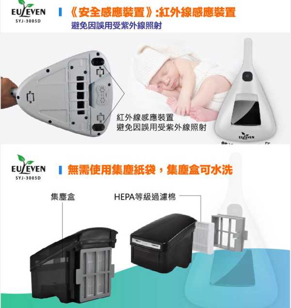 有樂紛Euleven吸塵除螨機