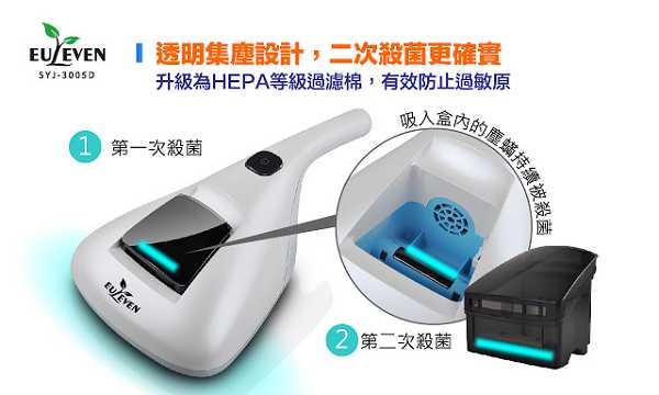 有樂紛Euleven吸塵除螨機