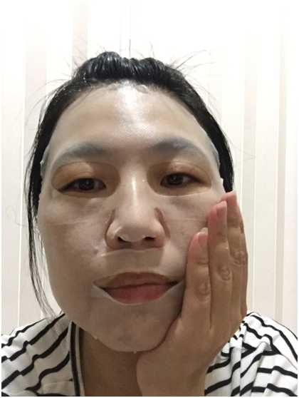 芯漫100%真蠶絲草本保濕舒緩面膜