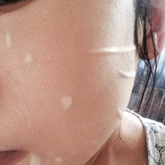 芯漫100%真蠶絲草本保濕舒緩面膜