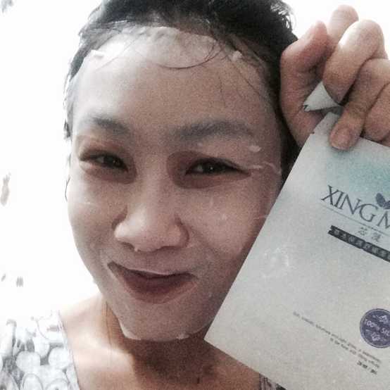 芯漫100%真蠶絲草本保濕舒緩面膜