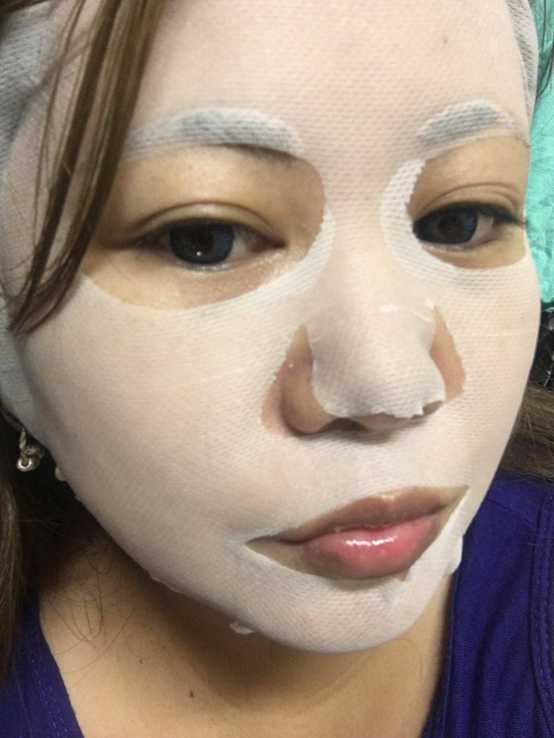 芯漫100%真蠶絲草本保濕舒緩面膜