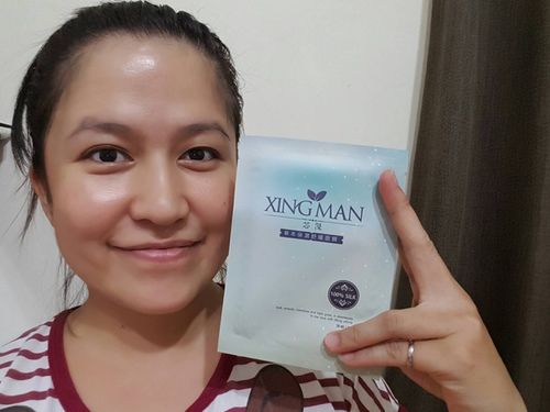 芯漫100%真蠶絲草本保濕舒緩面膜