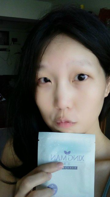 芯漫100%真蠶絲草本保濕舒緩面膜