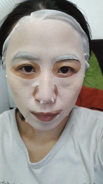 芯漫100%真蠶絲草本保濕舒緩面膜