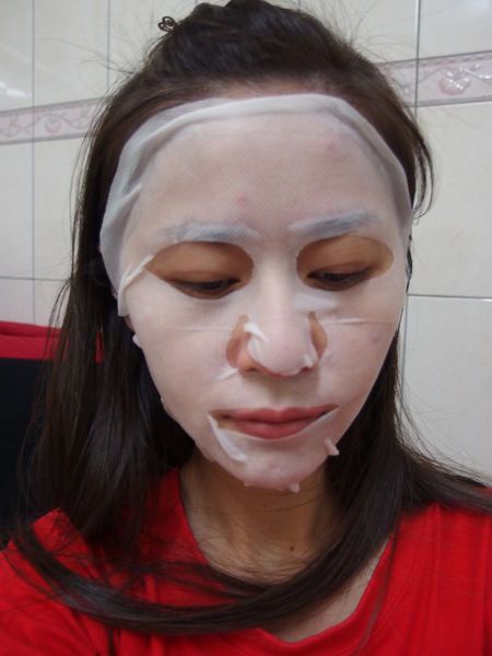 芯漫100%真蠶絲草本保濕舒緩面膜