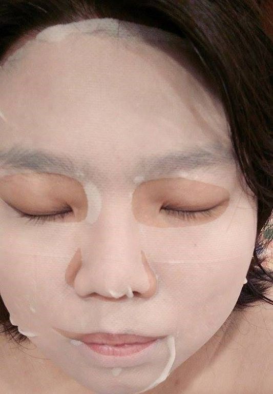 芯漫100%真蠶絲草本保濕舒緩面膜