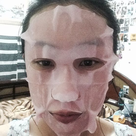 芯漫100%真蠶絲草本保濕舒緩面膜