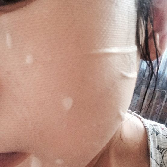 芯漫100%真蠶絲草本保濕舒緩面膜