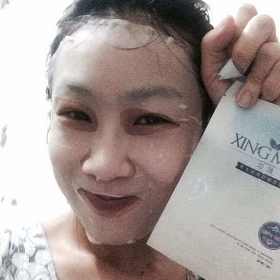 芯漫100%真蠶絲草本保濕舒緩面膜