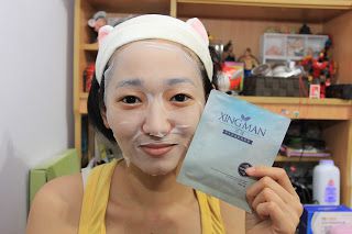 芯漫100%真蠶絲草本保濕舒緩面膜