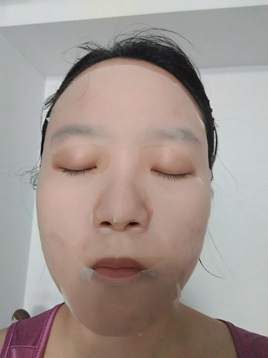 芯漫100%真蠶絲草本保濕舒緩面膜