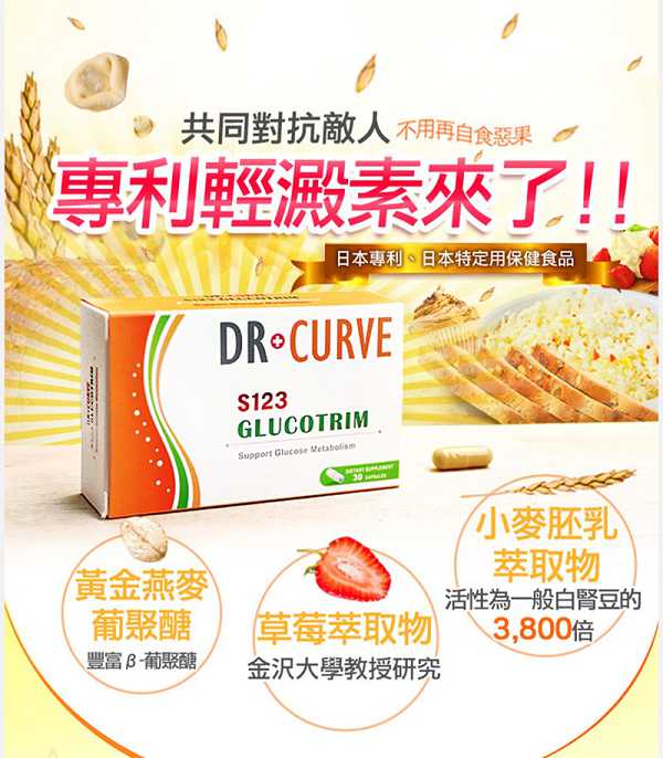 Dr CurveS123專利輕澱素