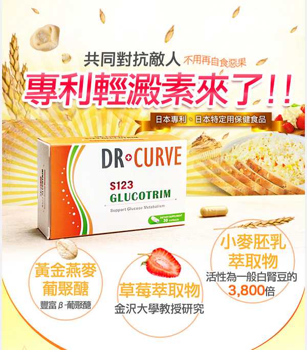 Dr CurveS123專利輕澱素