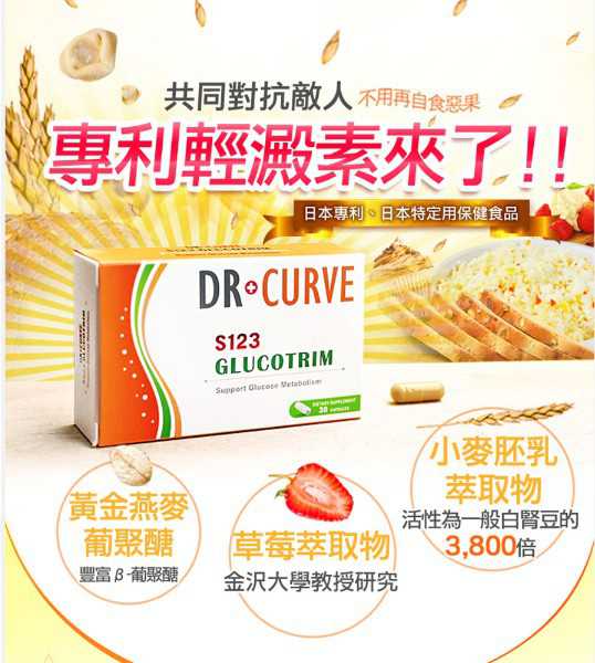 Dr CurveS123專利輕澱素