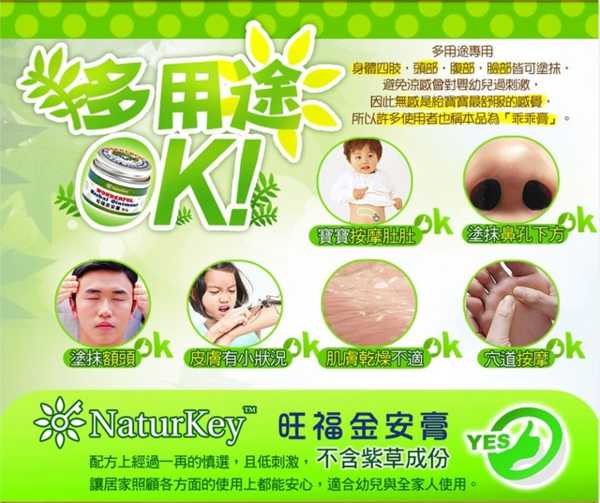 NATURKEY力萃奇旺福金安膏