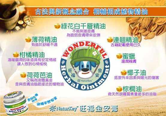 NATURKEY力萃奇旺福金安膏