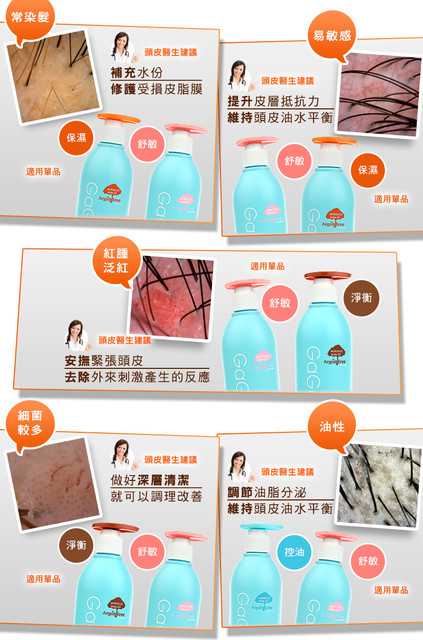 GaGa摩洛哥5.5頭皮專科舒緩洗髮精