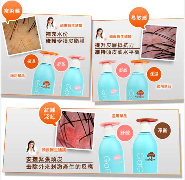 GaGa摩洛哥5.5頭皮專科舒緩洗髮精