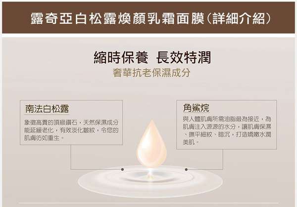 女人 知己 試用 大隊 露奇亞 白松露 煥顏 乳霜面膜 保濕 週面膜 白家綺 專櫃等級 平價 chialo 高效保濕 清爽