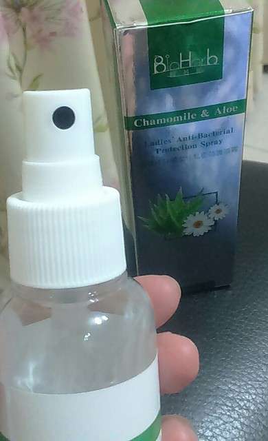 碧荷柏蘆薈洋甘菊女性私密防護噴霧