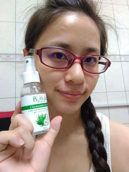 碧荷柏蘆薈洋甘菊女性私密防護噴霧