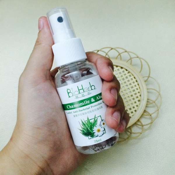 碧荷柏蘆薈洋甘菊女性私密防護噴霧