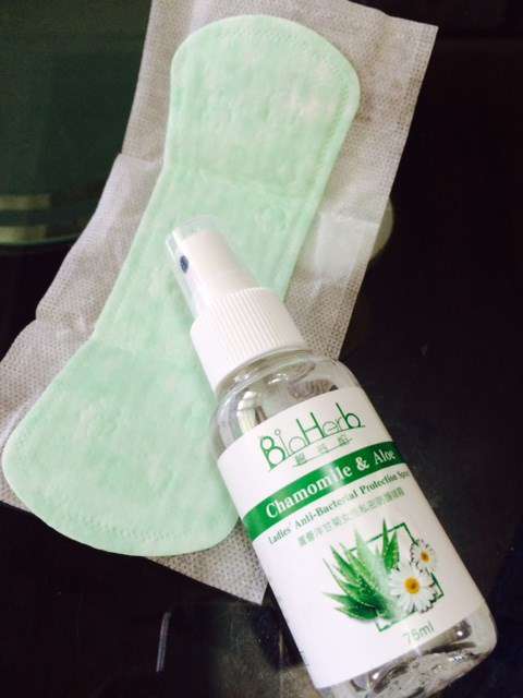 碧荷柏蘆薈洋甘菊女性私密防護噴霧