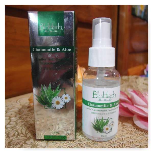 碧荷柏蘆薈洋甘菊女性私密防護噴霧