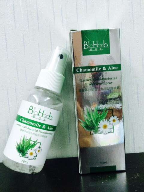 碧荷柏蘆薈洋甘菊女性私密防護噴霧