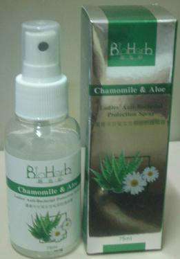 碧荷柏蘆薈洋甘菊女性私密防護噴霧