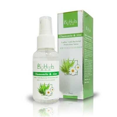 碧荷柏蘆薈洋甘菊女性私密防護噴霧