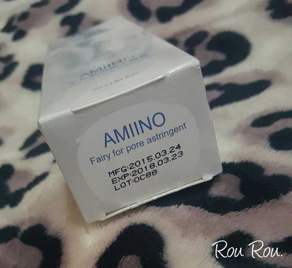 AMIINO安美諾毛孔緊緻鎖水精靈