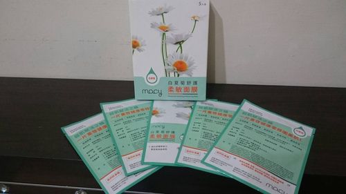 白夏菊舒護柔敏面膜