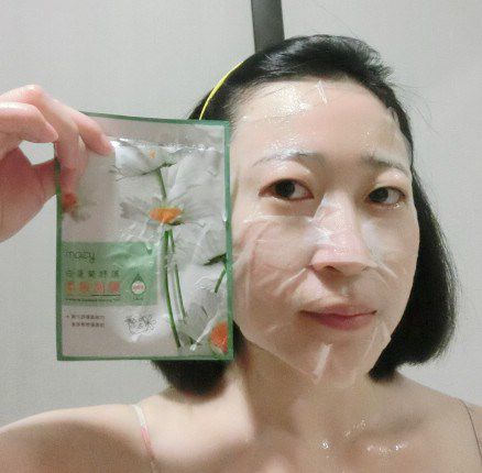 白夏菊舒護柔敏面膜