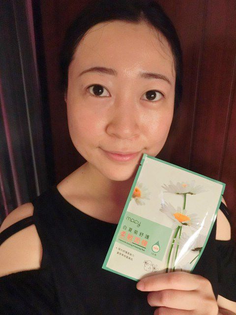 白夏菊舒護柔敏面膜