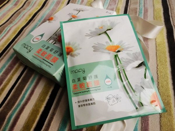 白夏菊舒護柔敏面膜