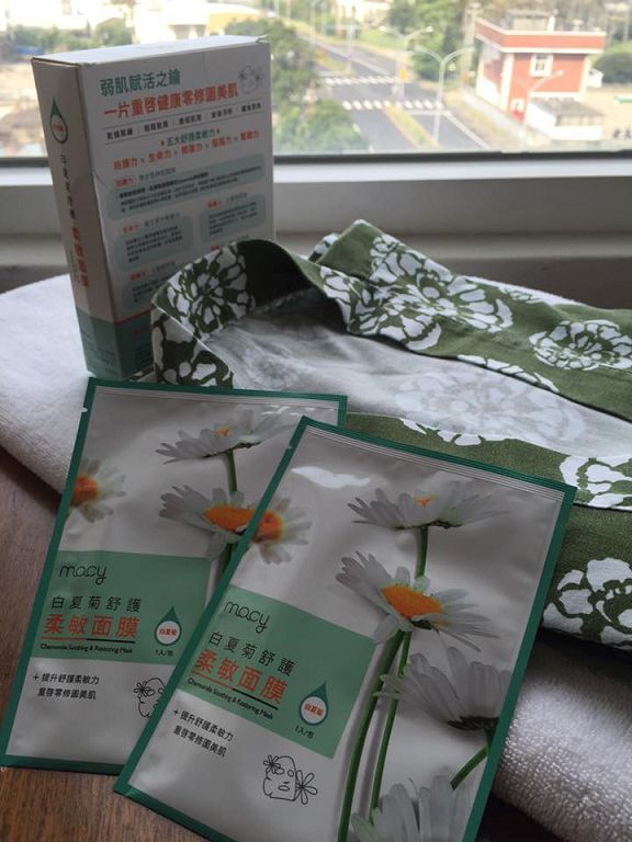 白夏菊舒護柔敏面膜