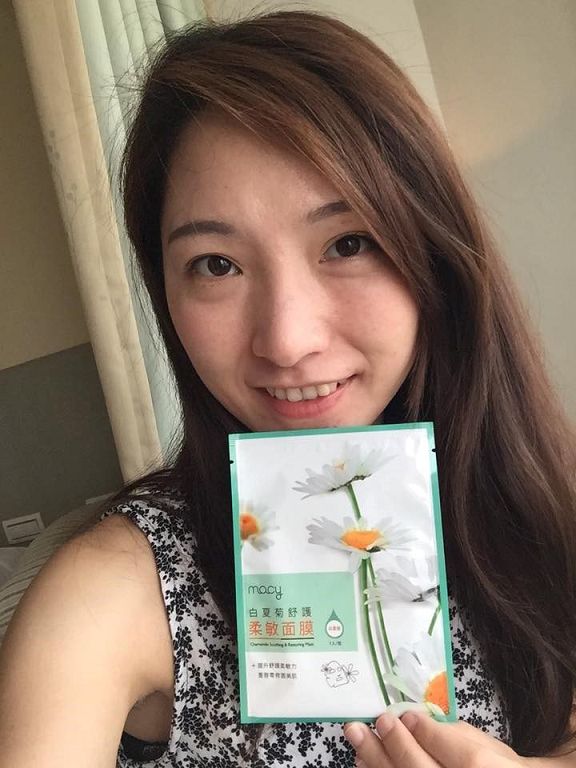 白夏菊舒護柔敏面膜