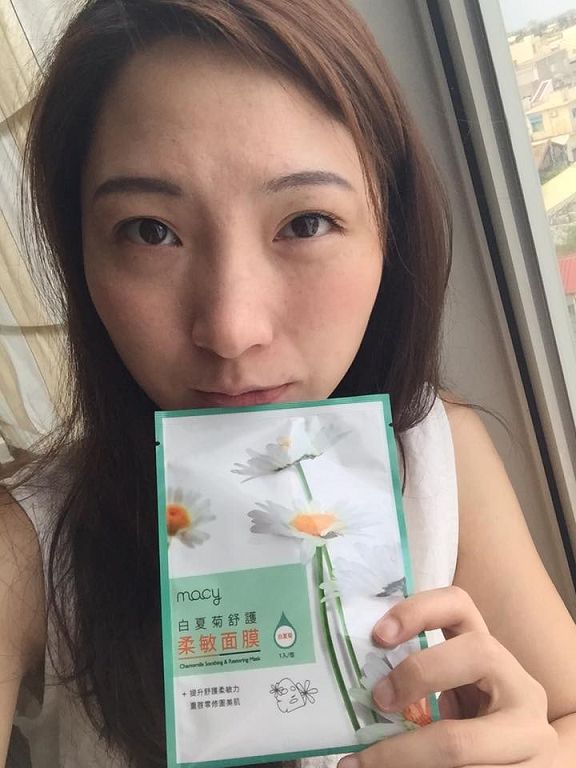 白夏菊舒護柔敏面膜