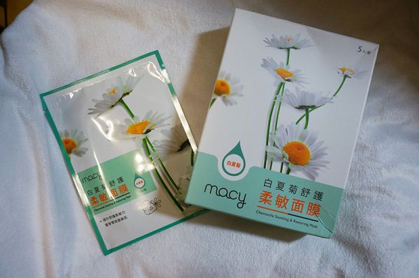 白夏菊舒護柔敏面膜