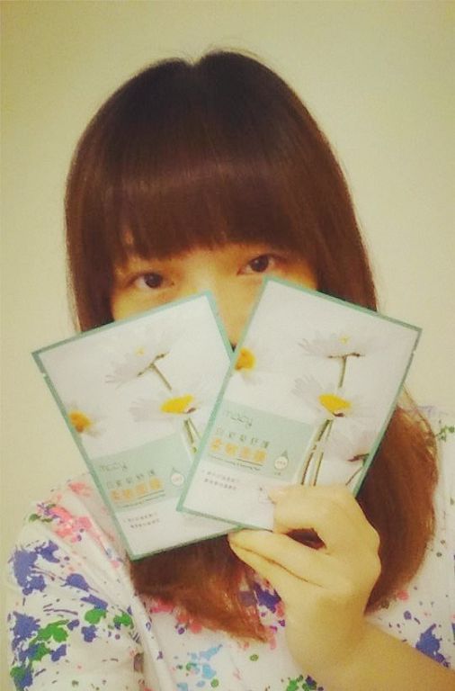 白夏菊舒護柔敏面膜