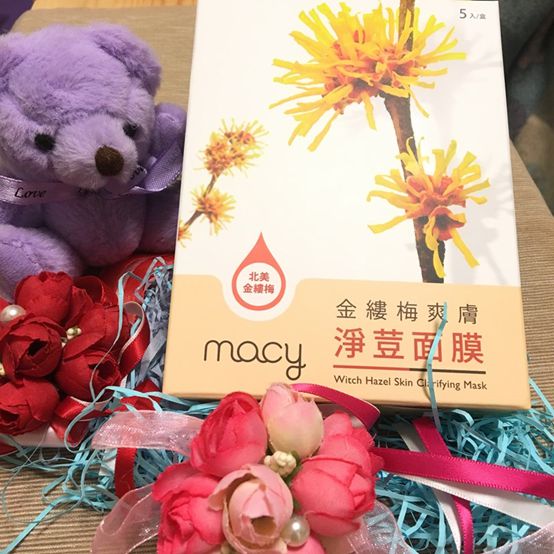  macy金縷梅爽膚淨荳面膜