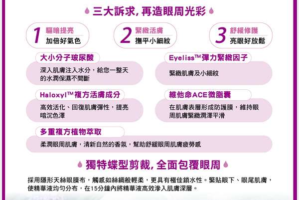 macy晶亮緊緻賦活眼膜