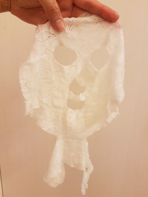 Hey蘋果肌女孩蕾絲拉提式面膜