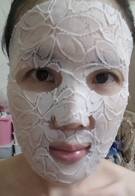 Hey蘋果肌女孩蕾絲拉提式面膜