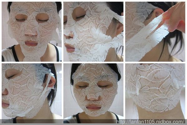 Hey蘋果肌女孩蕾絲拉提式面膜