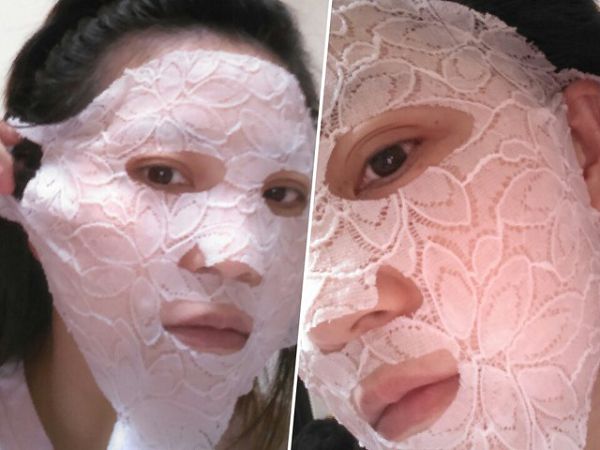 Hey蘋果肌女孩蕾絲拉提式面膜